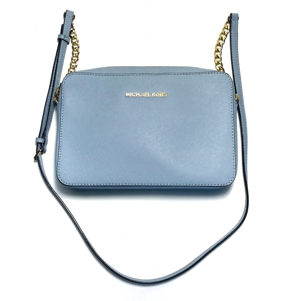 NWOT MICHAEL KORS JetSet Saffiano LeatherCrossbody - Picture 4 of 8